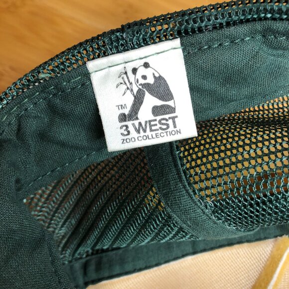 Vintage 1983 Smokey Bear Plush Trucker Mesh Baseball Hat Cap Snapback 80s USA - Picture 5 of 10